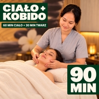 90 - minutowy masaż relaksacyjny całego ciała + kobido