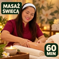 60 - minutowy  masaż świecą aromatyczną (candle massage)