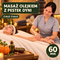 60 - minutowy masaż olejkiem z pestek dyni